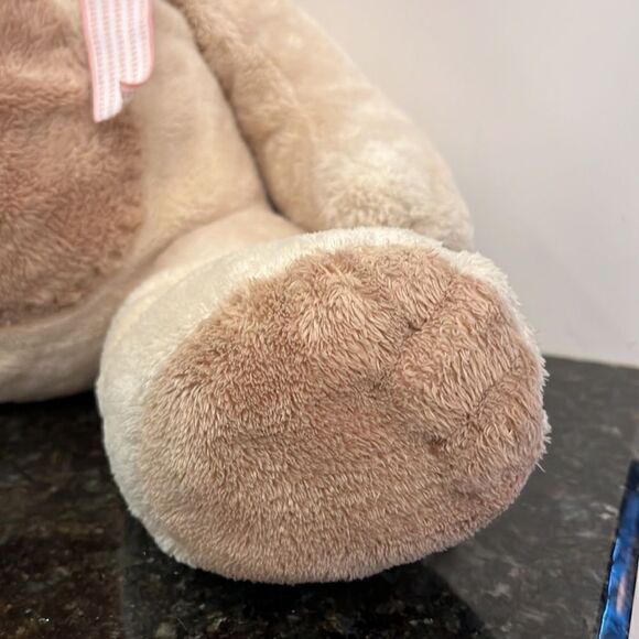 Russ Baby Taffey Soft Brown Bear Rattle Plush 16”Stuffed Animal Toy Pink… - Picture 3 of 9